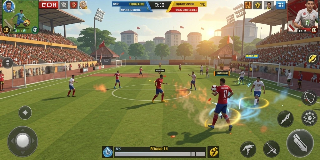 rajabotak - Screenshot dari level baru yang penuh warna dan detail.